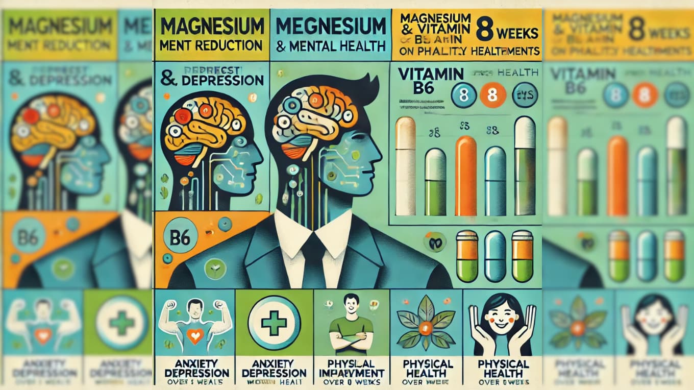 Magnezyum ve B6 Vitamini Takviyesinin Mental Sağlık ve Yaşam Kalitesi Üzerindeki Etkileri: Randomize Kontrollü Bir Çalışmanın Post-Hoc Analizi