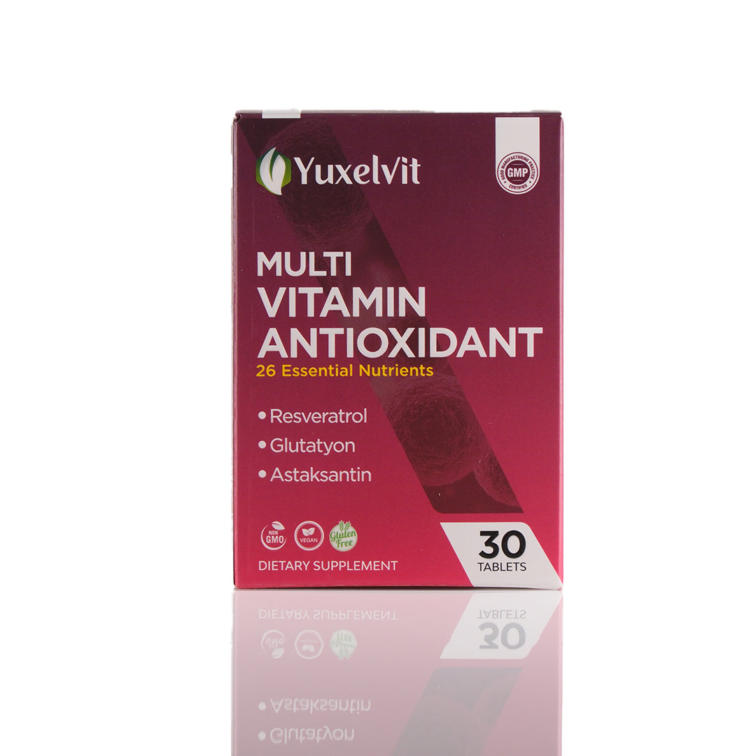 Yuxelvit Multivitamin Antioxidant 30 Tablet - Vitaminler